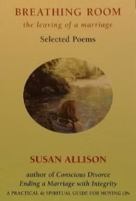 Cover of Breathing Room: The Leaving of a Marriage, selected poems by Susan Allison